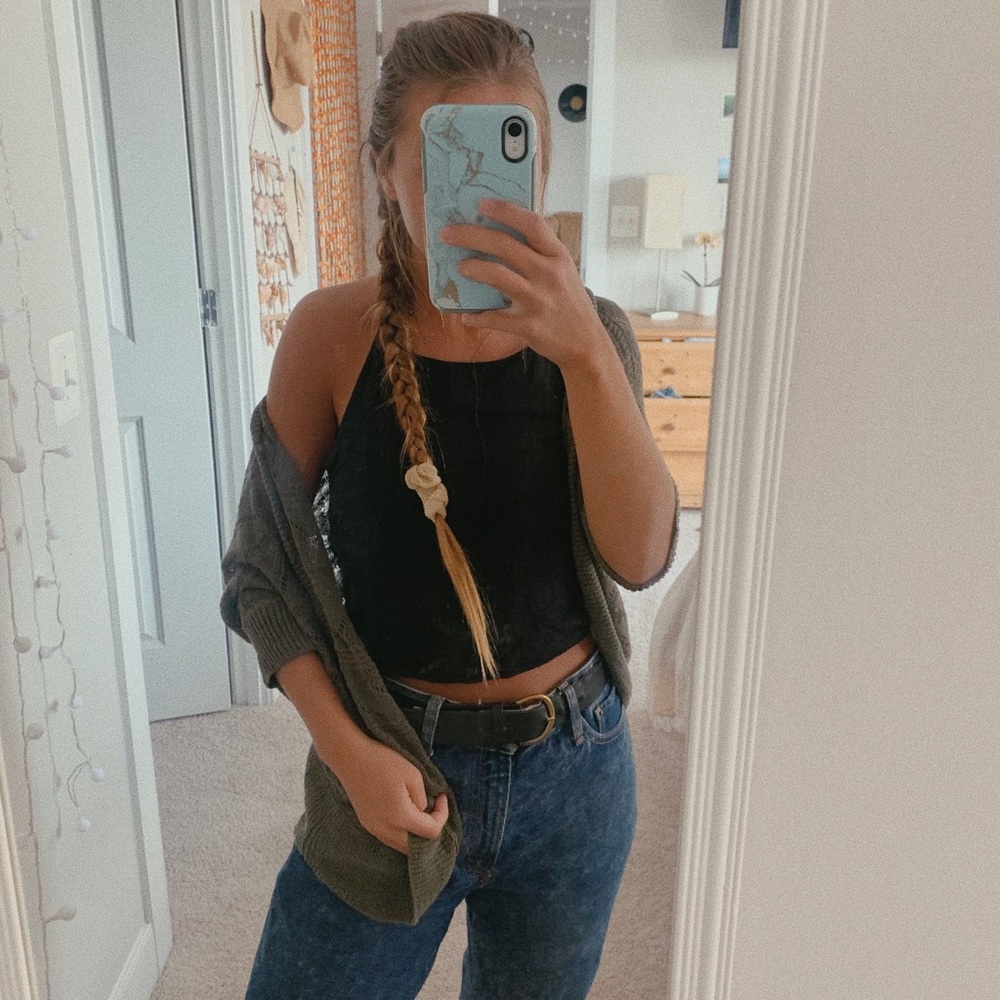 Knit cardigan